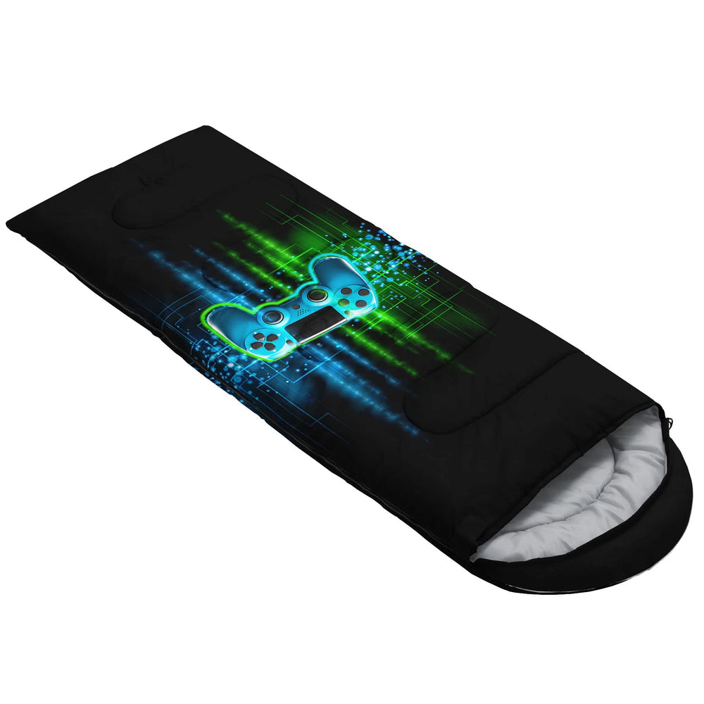 AGANS Datura kids sleeping bag side view, lightweight warmth for outdoor hikes.