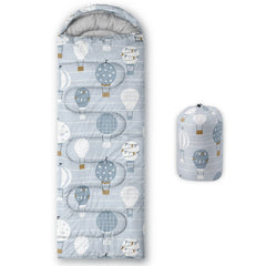 AGANS Datura kids sleeping bag hot air balloon main design for cozy outdoor adventures