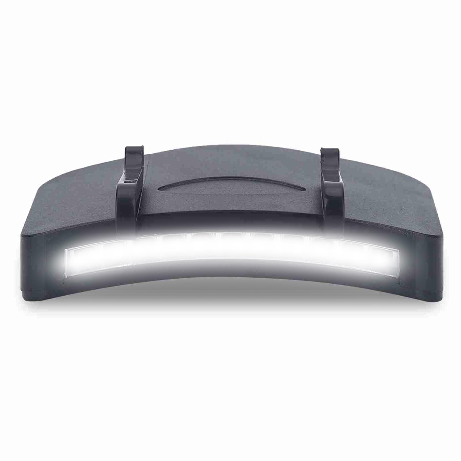Agatige cap head light clip-brim for hands-free outdoor use.