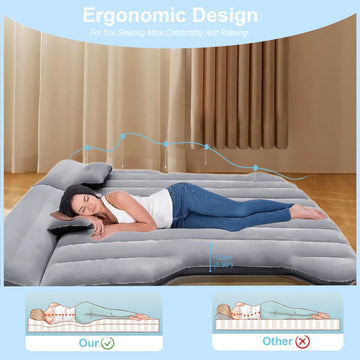 AGEMANY multi-use car bed suitable for camping and guest rooms