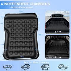 AGEMANY SUV air mattress double valves prevent leaks