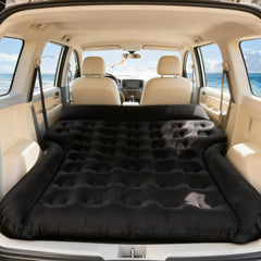 AGEMANY SUV air mattress with soft velvet surface for car comfort