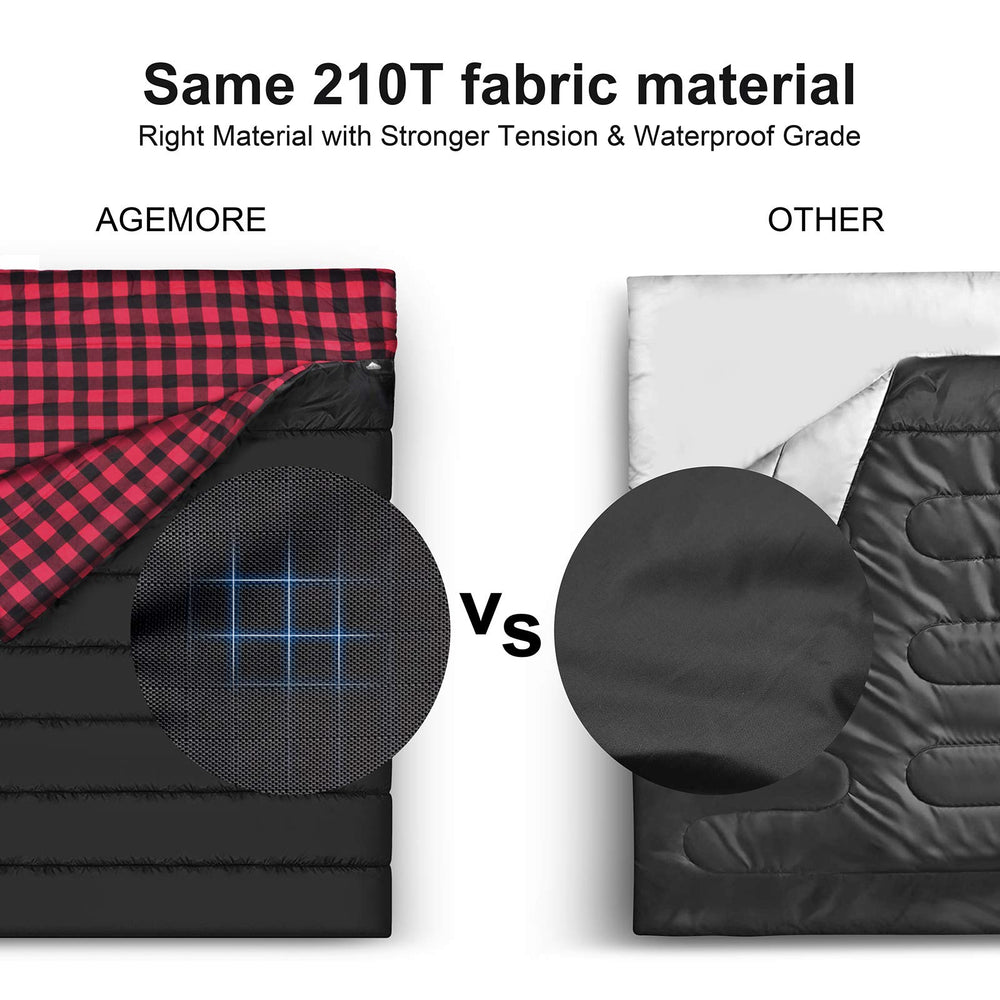 AGEMORE two-in-one design shows two singles or one double