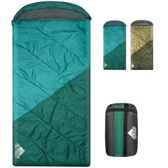 AGEMORE sleeping bag hood-draft-tubes demonstrates draft protection for warmth on camping trips.