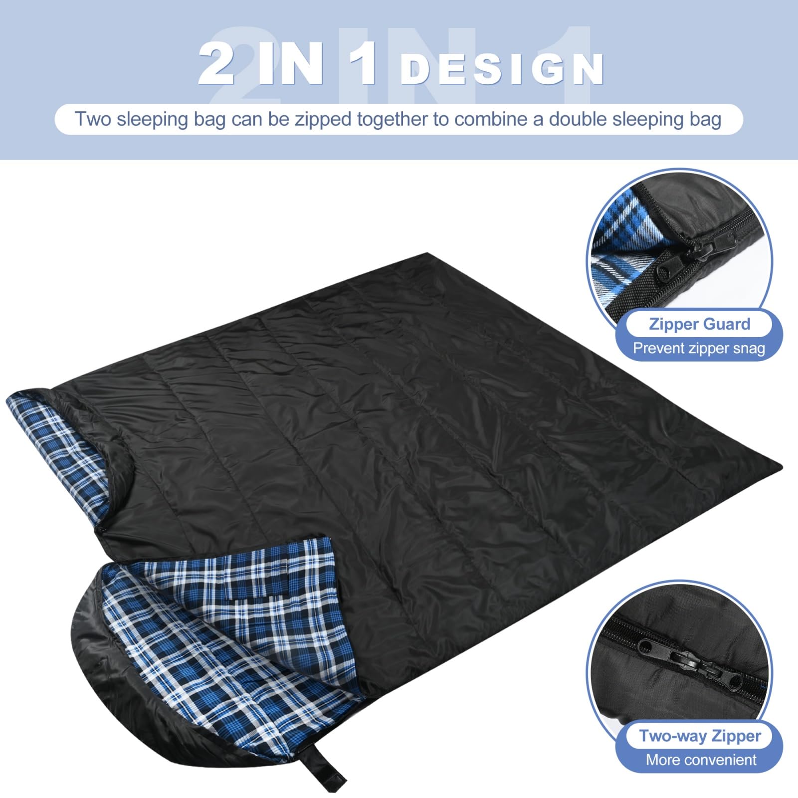 AGEMORE water-resistant exterior fabric helps prevent dampness and condensation during use.