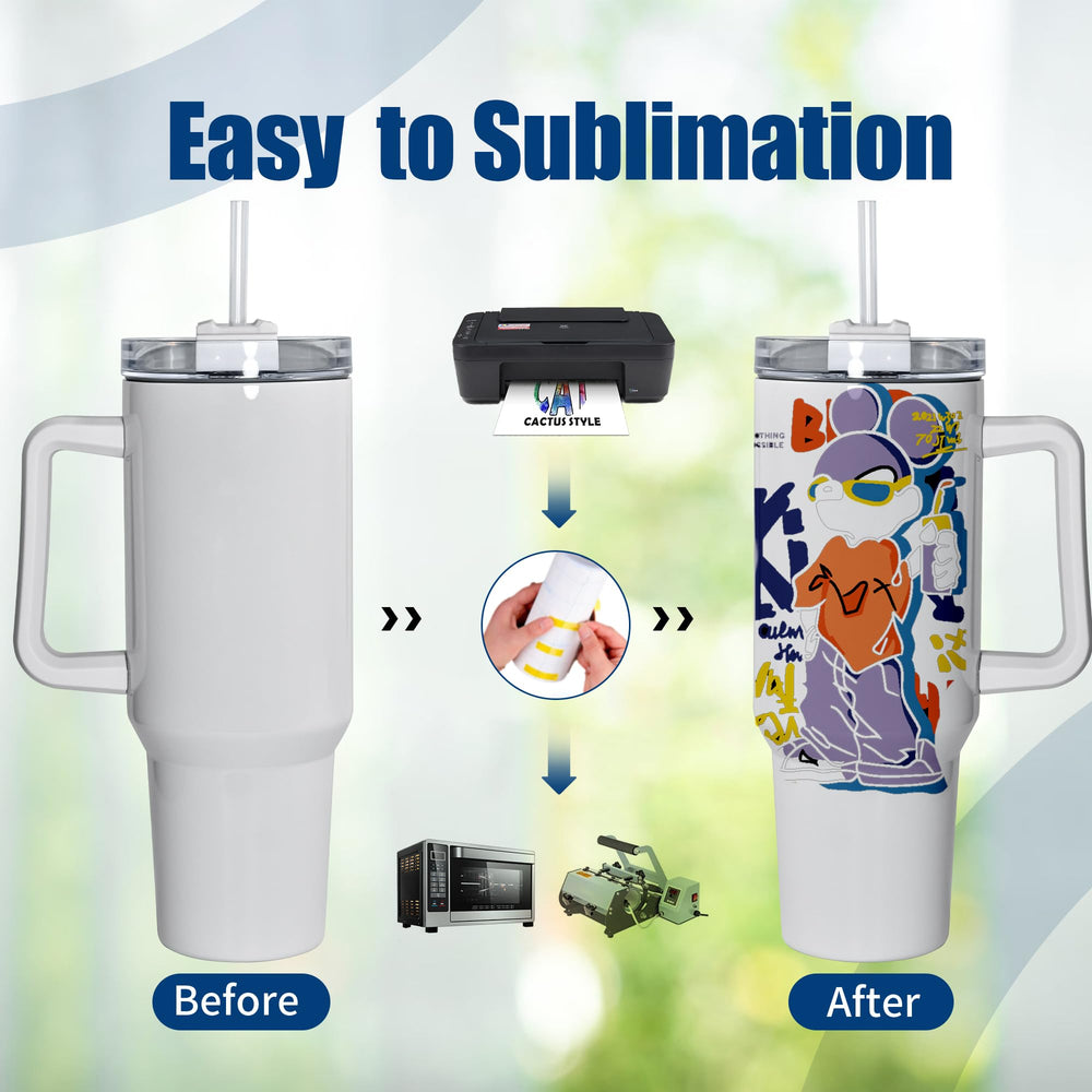 AGH 40oz sublimation tumbler with sealed top prevents leaks during commutes and outdoor adventures