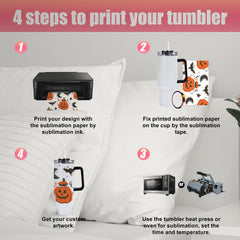AGH stainless steel 304 tumbler supports safe, durable everyday use with sublimation.