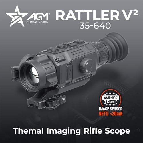AGM Global Vision Rattler V2 35-640 side profile emphasizes compact form and versatile mounting.