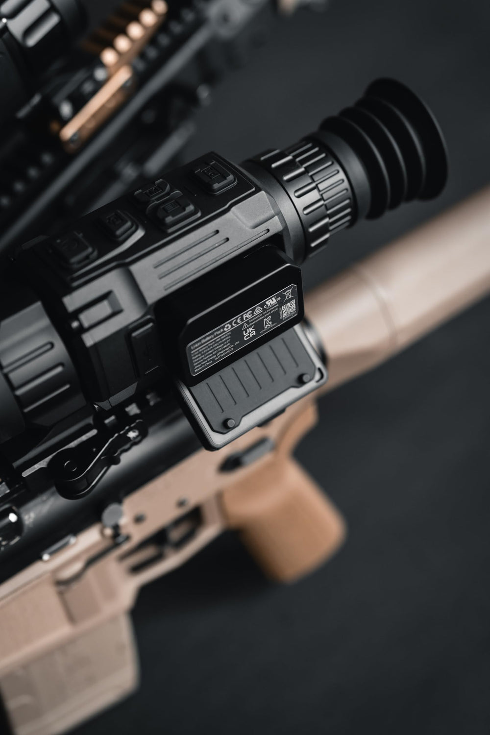 Waterproof and shockproof casing image suggests reliable performance in rugged environments.