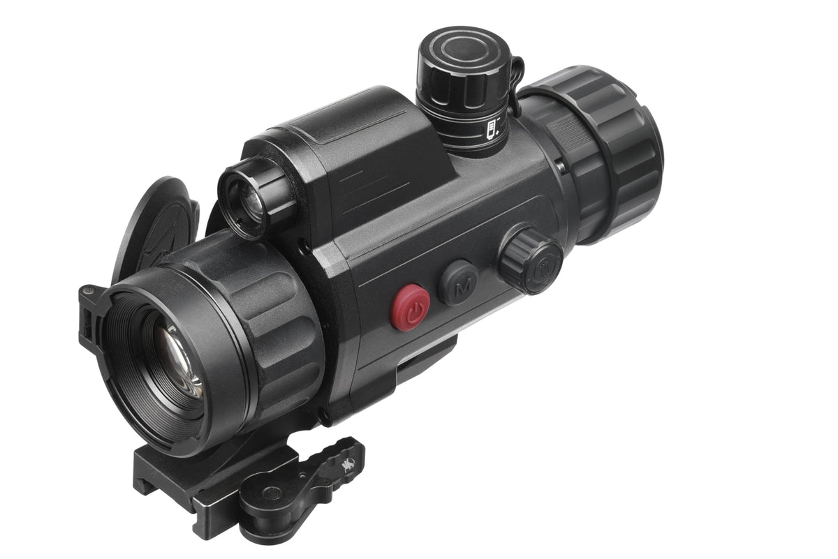 AGM Neith DC32-4MP clip-on conversion enables rapid day to night use for versatile optic setups.