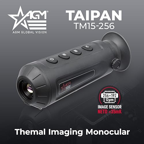 AGM Taipan TM15-256 thermal detector close‑up highlighting high sensitivity