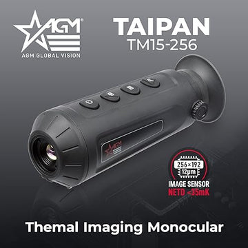 AGM Taipan TM15-256 thermal detector close‑up highlighting high sensitivity