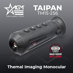 AGM Taipan TM15-256 thermal detector close‑up highlighting high sensitivity