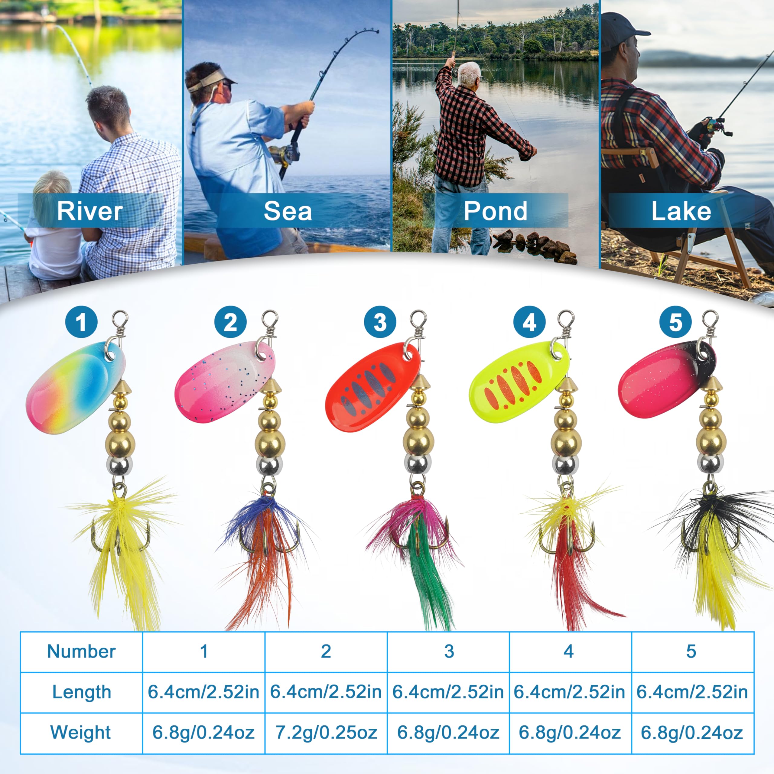 Lures emitting vibration and attracting bass