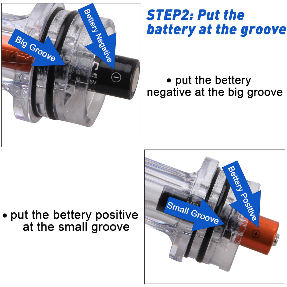 Two AGOOL green LED underwater lights packed together