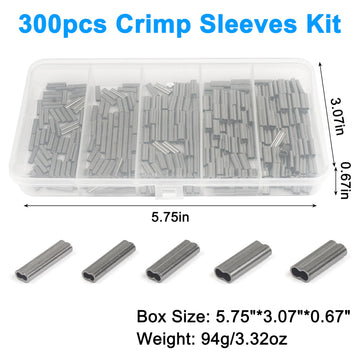 Smooth burr-free copper surface of crimp sleeve