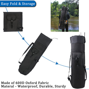 Close-up of durable 600D Oxford fabric with waterproof reverse side