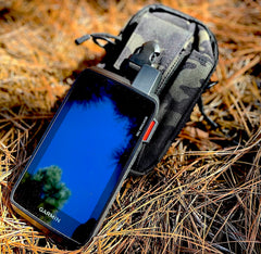 AGOZ Hiking Utility Bag Case exterior phone pocket keeps essential device accessible