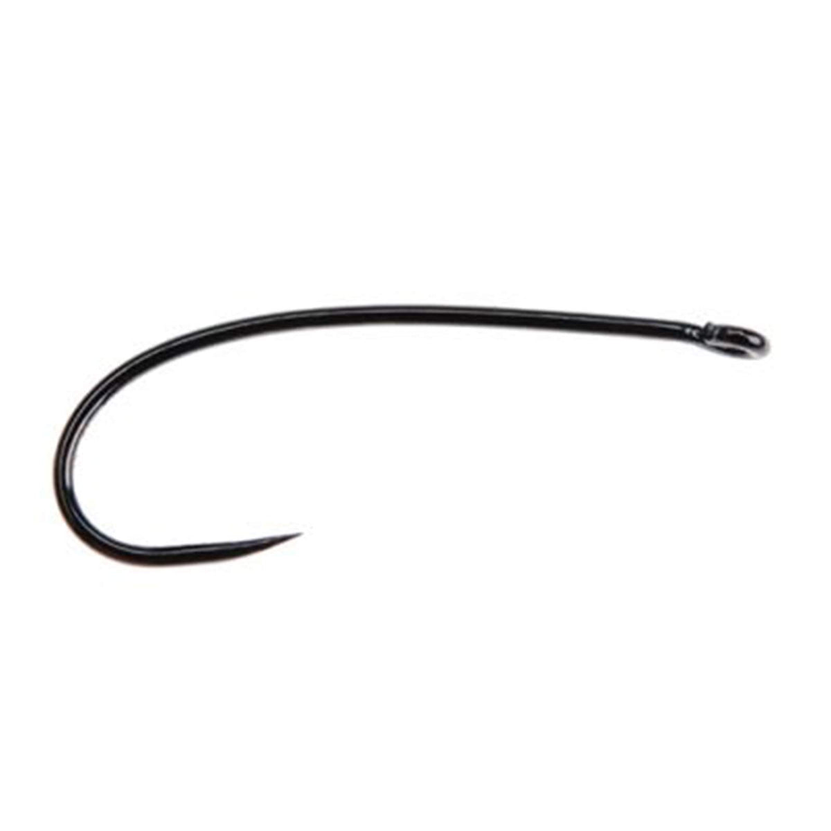 Ahrex FW531 Sedge Dry Hook Barbless with curved shank for precise sedge pattern presentation
