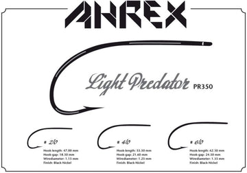 Ahrex PR35040 packaging highlights size 4/0 for quick selection and ordering.
