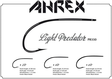 Ahrex PR35060 close-up of sharp point and barb for precise hook sets