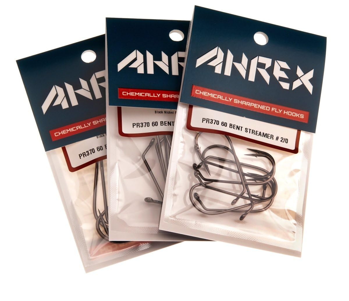 Ahrex PR37060 chemically sharpened hook with small barb for secure sets