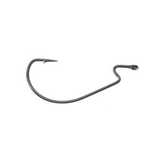 Ahrex PR380 Texas Predator Hook 3/0 in weed-filled water showing durability and bottom-fishing use