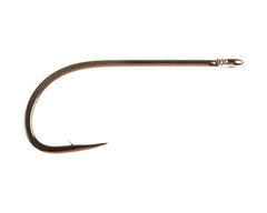 Ahrex SA220 Size 2 straight-eye hook closeup for versatile saltwater flies