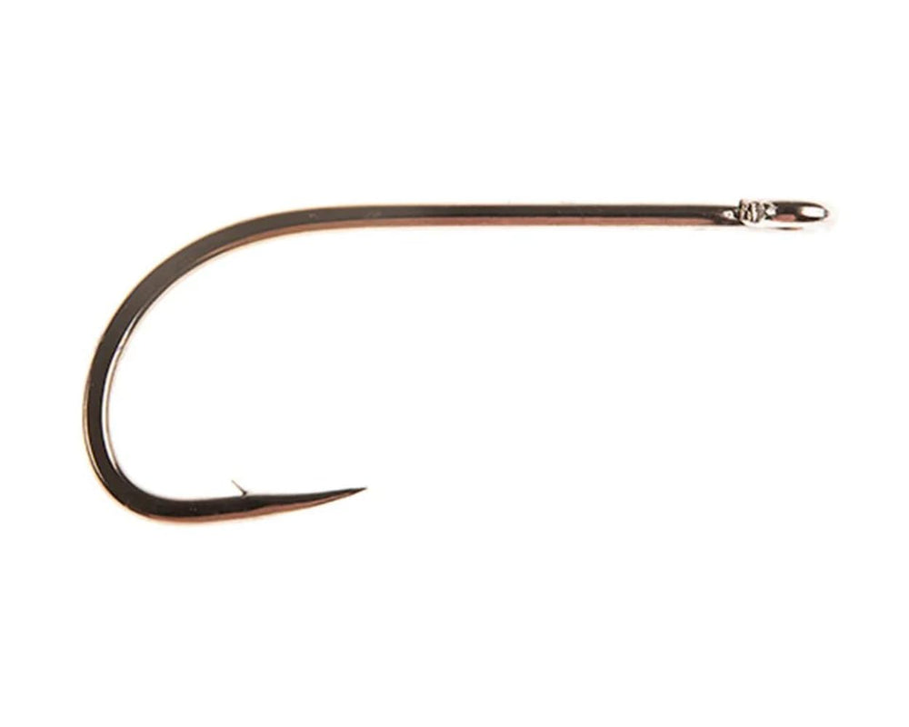 Ahrex SA220 straight shank size 1 hook for versatile saltwater flies.