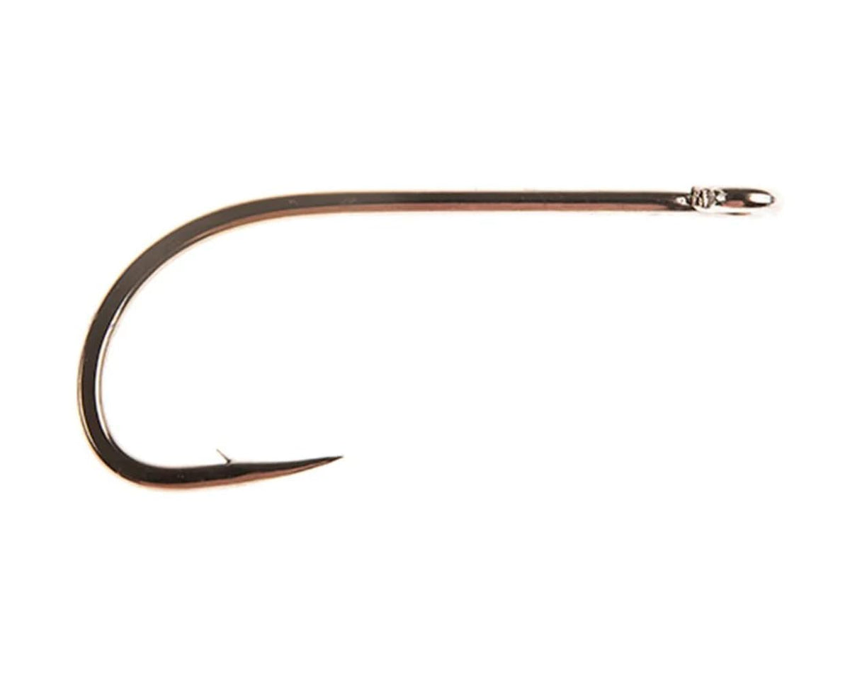 Ahrex SA220 straight shank size 1 hook for versatile saltwater flies.
