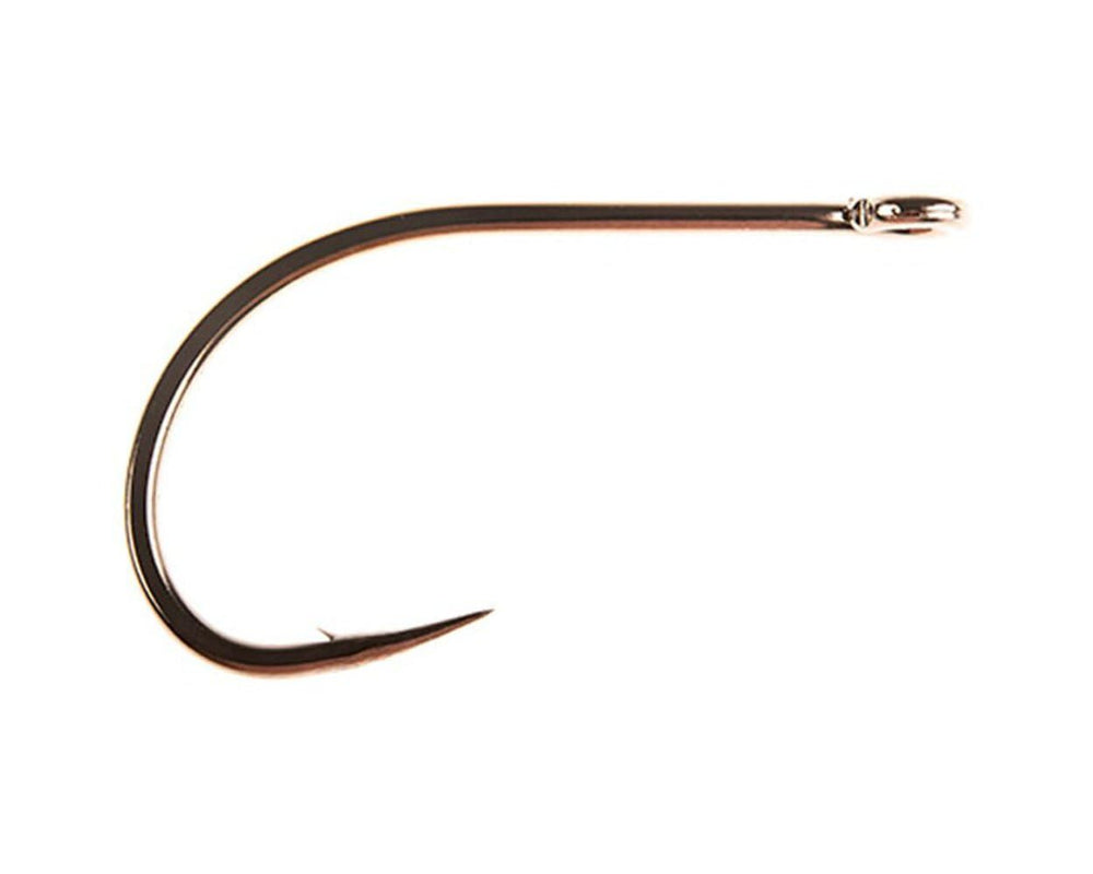 Ahrex SA270 saltwater bluewater hook closeup showing sharp point for big game