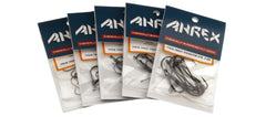 Ahrex TP610 Trout Predator Streamer Hook packaging view with size and sharpness details