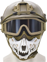 Aifordge MICH helmet front view for rugged head protection during airsoft and paintball.