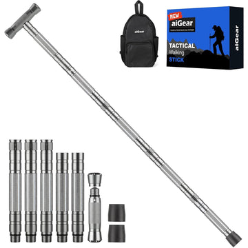 aiGear G3 tactical stick closed-compact for portable hiking