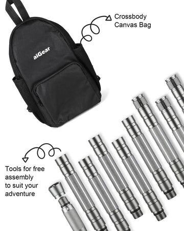 aiGear G3 tactical stick handle options for comfortable grip