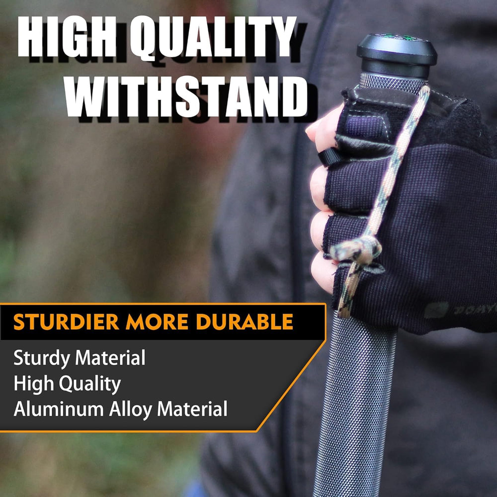 aiGear H2 Survive multi-tools in use highlighting modular trekking features.