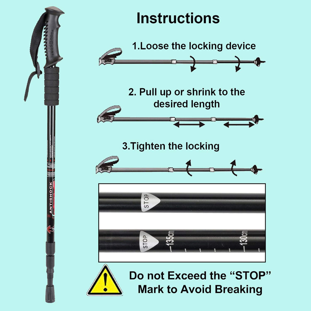 Aihoye trekking poles warranty and responsive support for peace of mind.