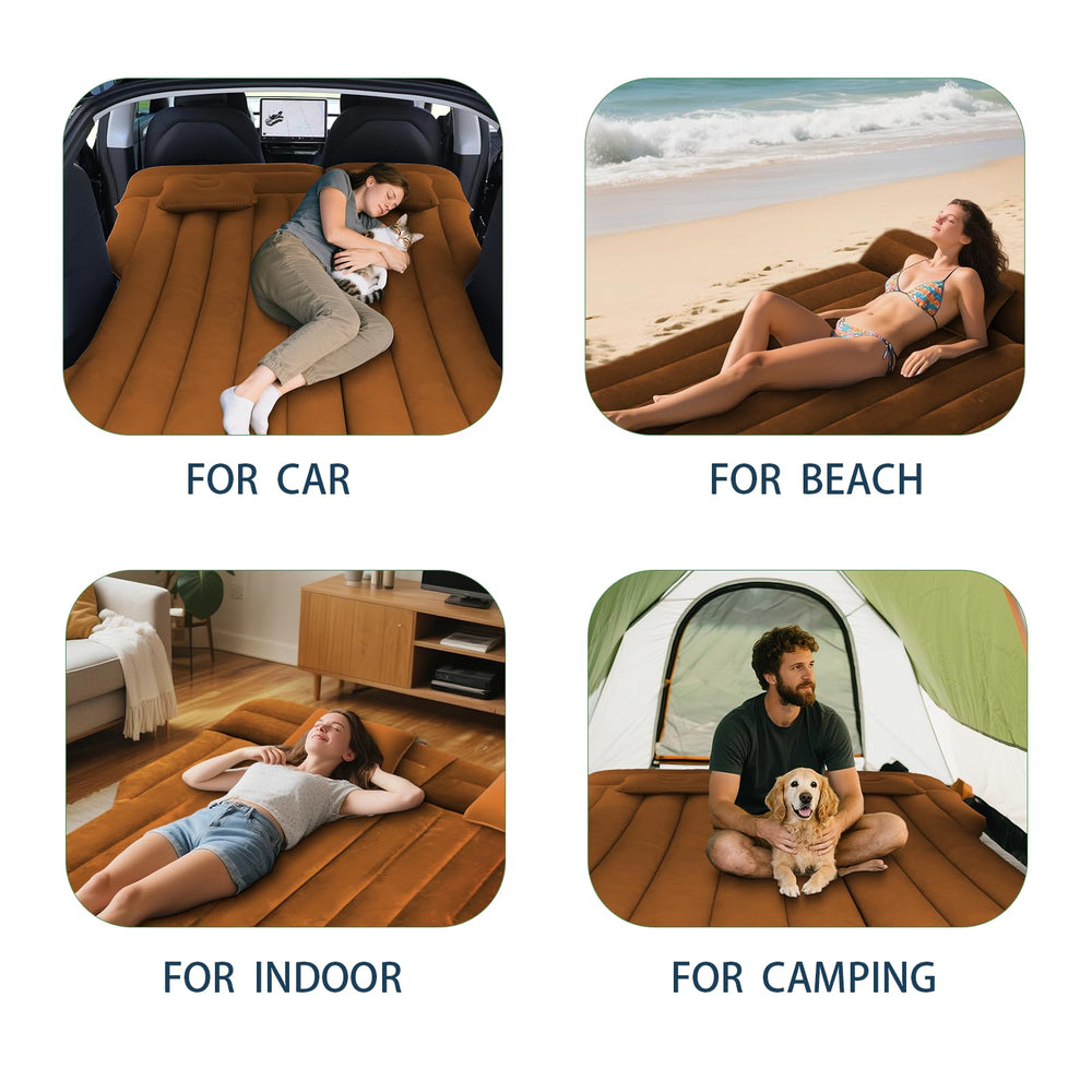 AIKIDS size 190x130 cm provides a spacious sleeping area for car camping.