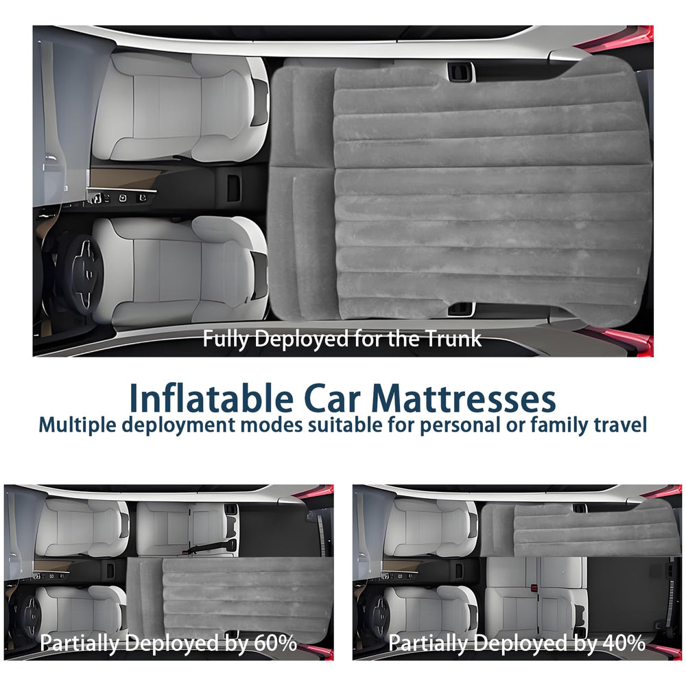 AIKIDS universal-fit car bed adapts to trucks, SUVs and vans for versatile trips.