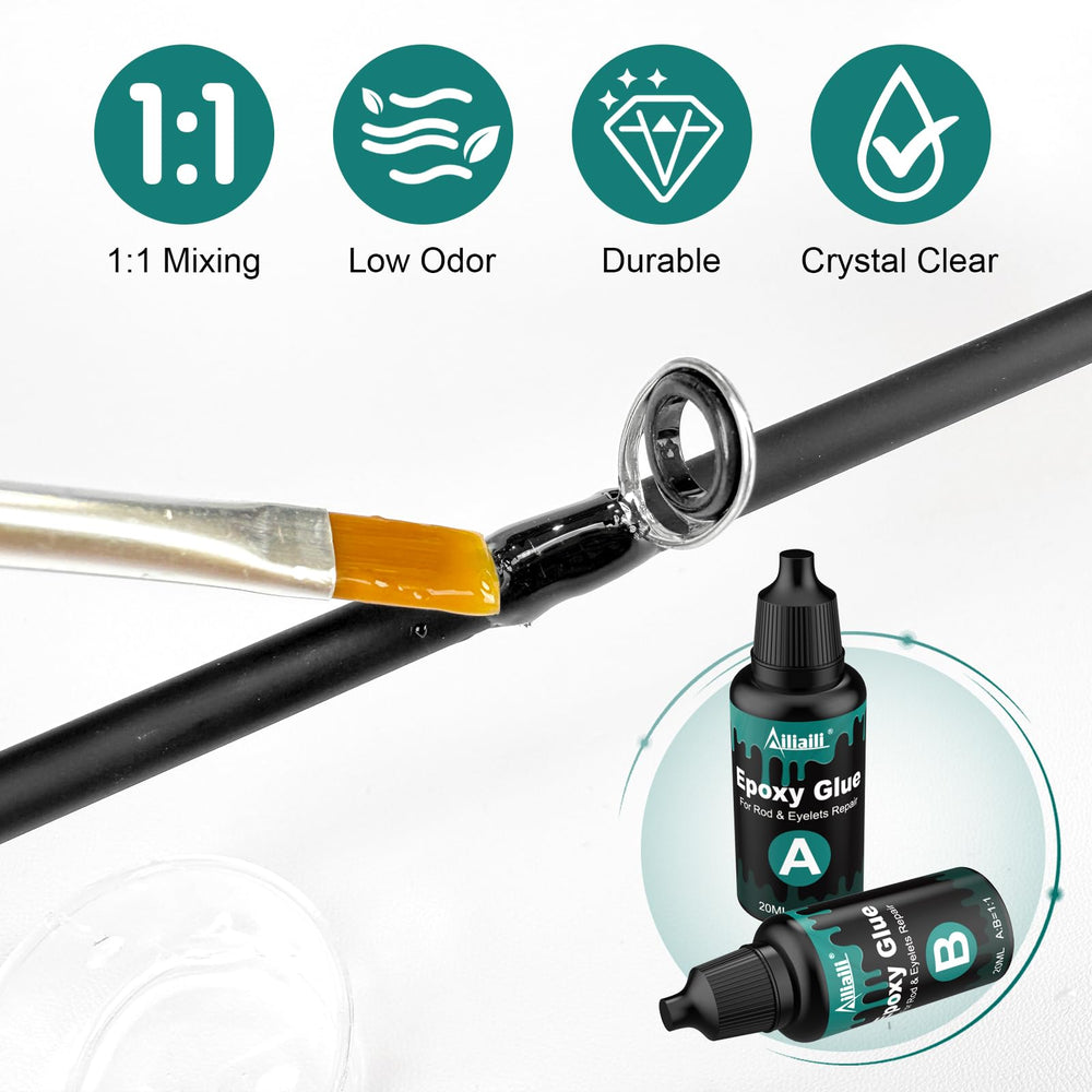 High-strength epoxy resin glue 40ml included