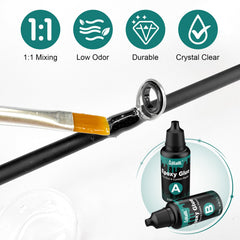 High-strength epoxy resin glue 40ml included