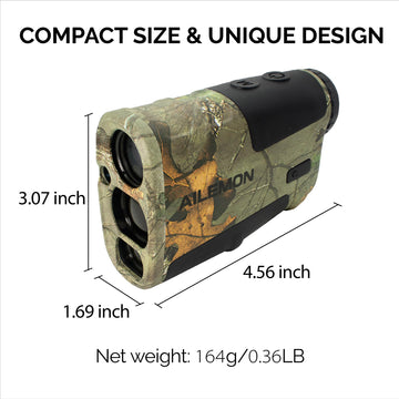 6x magnification on the AL51 improves distant target visibility.