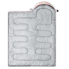 AILONEN 3-season sleeping bag demonstrates versatile warmth from 32F to 77F.