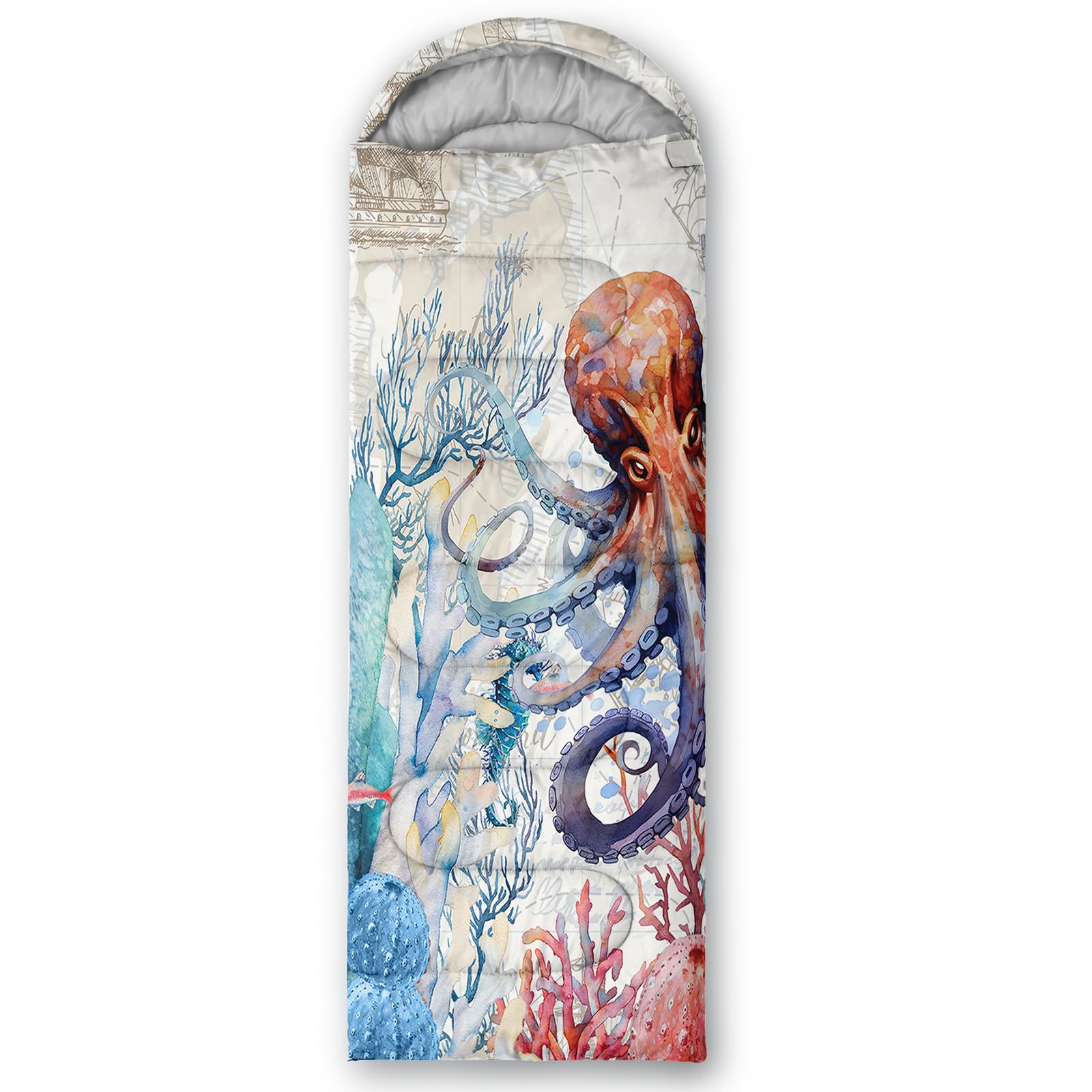AILONEN adjustable drawstring hood seals warmth on chilly nights.
