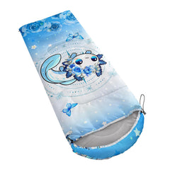 AILONEN Kawaii Aoloxal sleeping bag hood-drawstring close-up shows snug warmth.