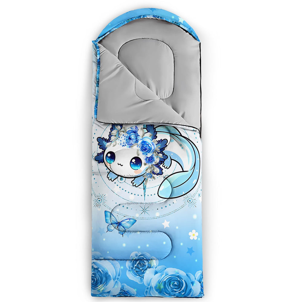 AILONEN Kawaii Aoloxal sleeping bag lightweight design enables versatile camping use.