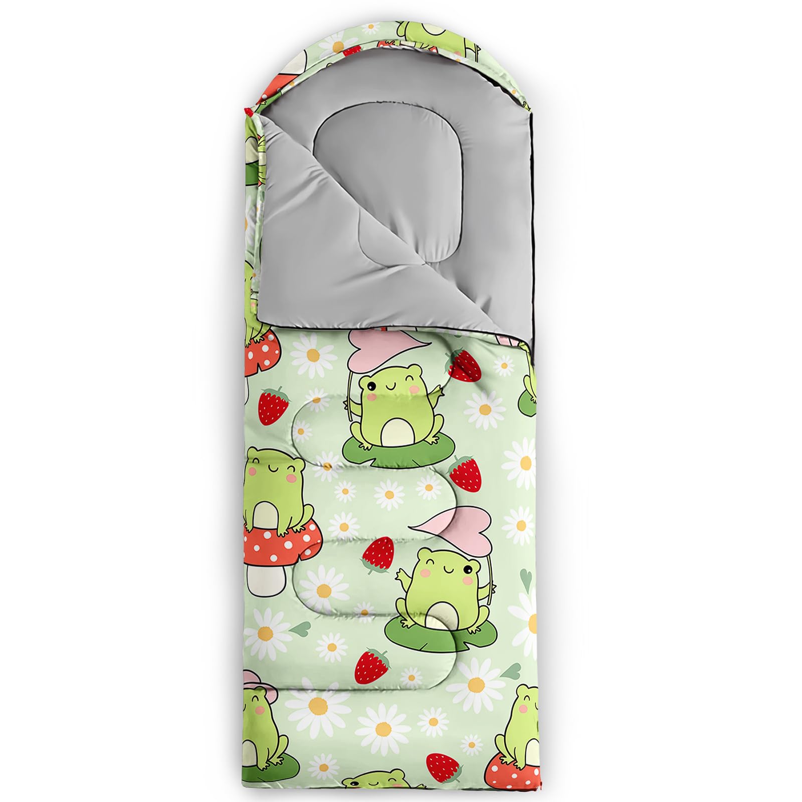 AILONEN kid-friendly sleeping bag suitable for boys and girls