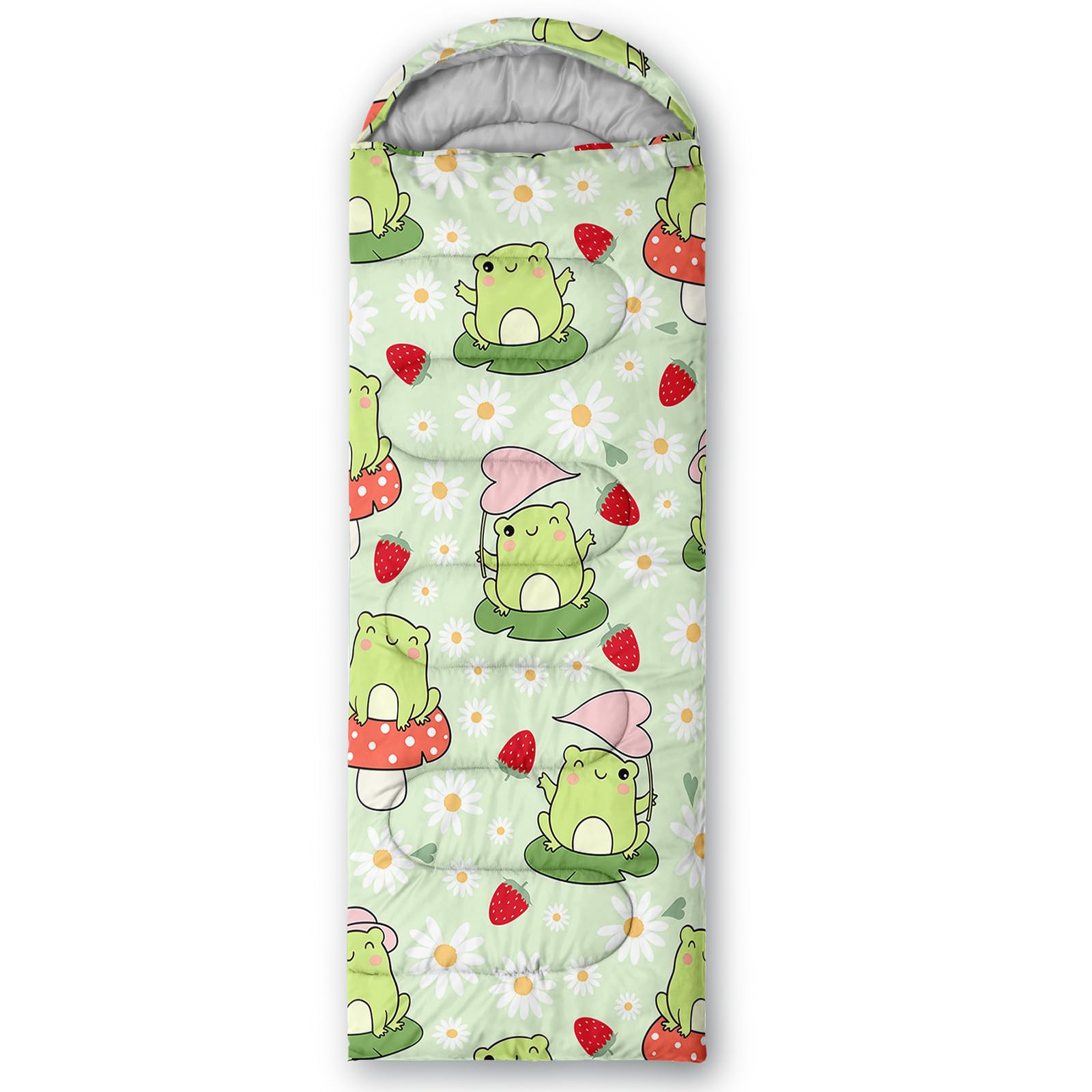 AILONEN microfiber interior sleeping bag offers soft comfort after adventures