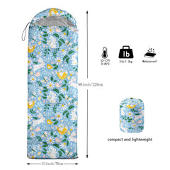 AILONEN sleeping bag 3-season warmth keeps you comfortable in varying temps.