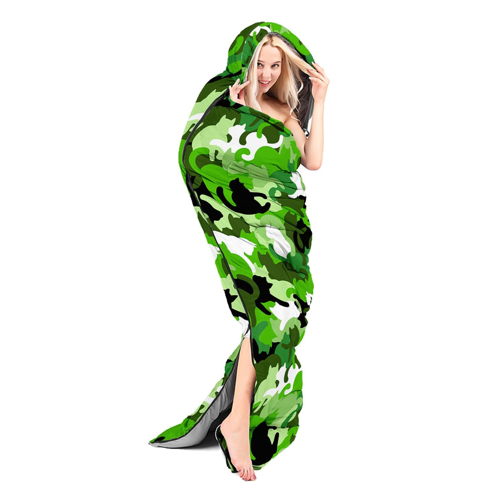 AILONEN sleeping bag compact sack illustrates lightweight design for backpacking.